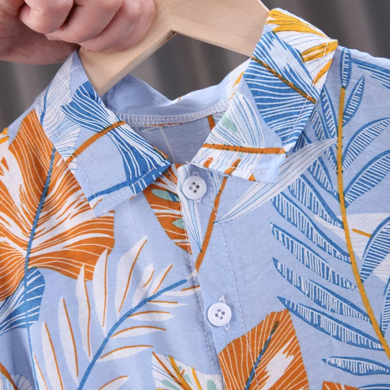Conjunto deportivo de verano para niño – Camiseta y shorts de algodón - imagen 5
