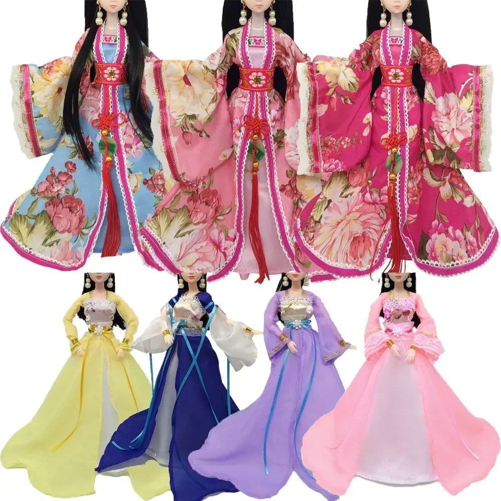 Vestido de hada imperial chino para muñeca – Estilo princesa - imagen 2