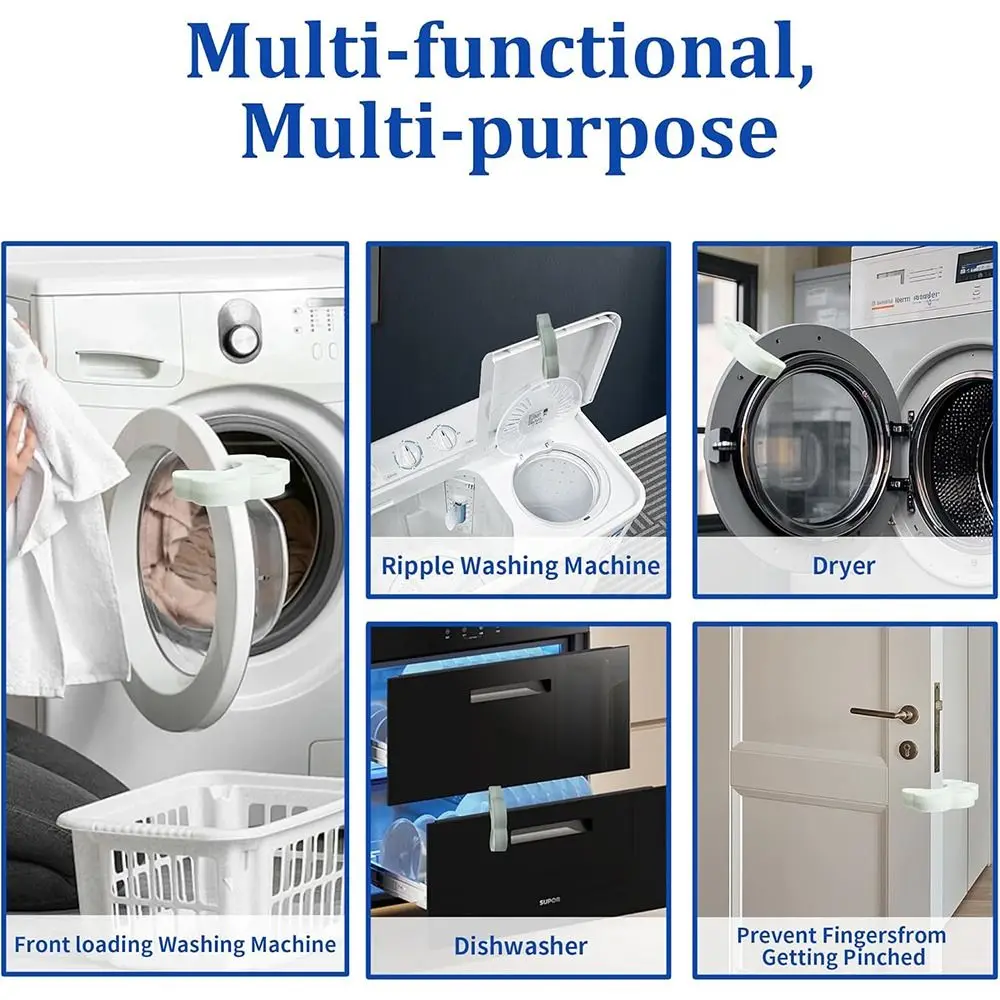Soporte universal de silicona para puerta de secadora sin BPA - imagen 3