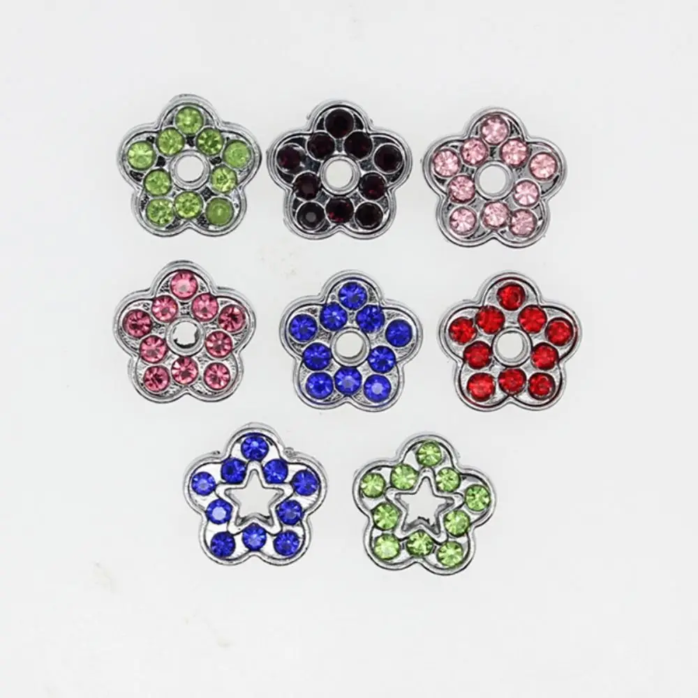 Hebillas mini para cinturón con motivos corona corazón mariposa y flor - imagen 3