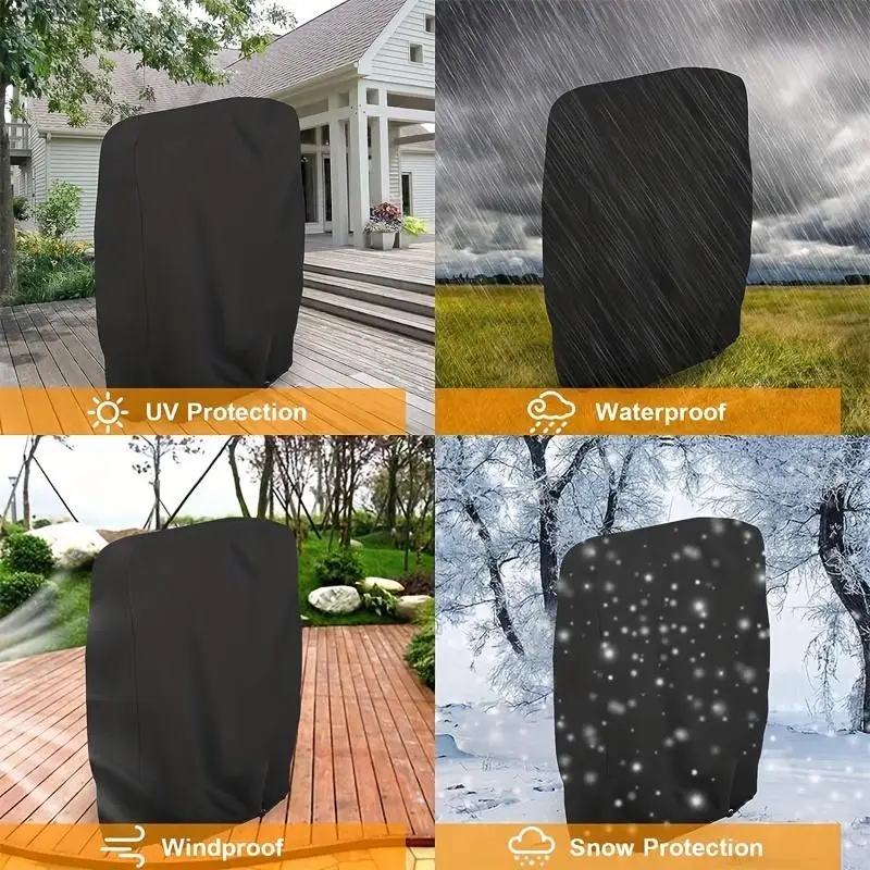 Vista de la funda en uso para exteriores