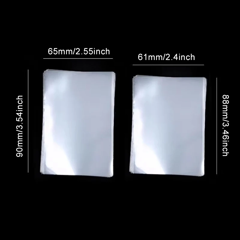 Fundas transparentes protectoras para tarjetas Idol, resistentes - imagen 5