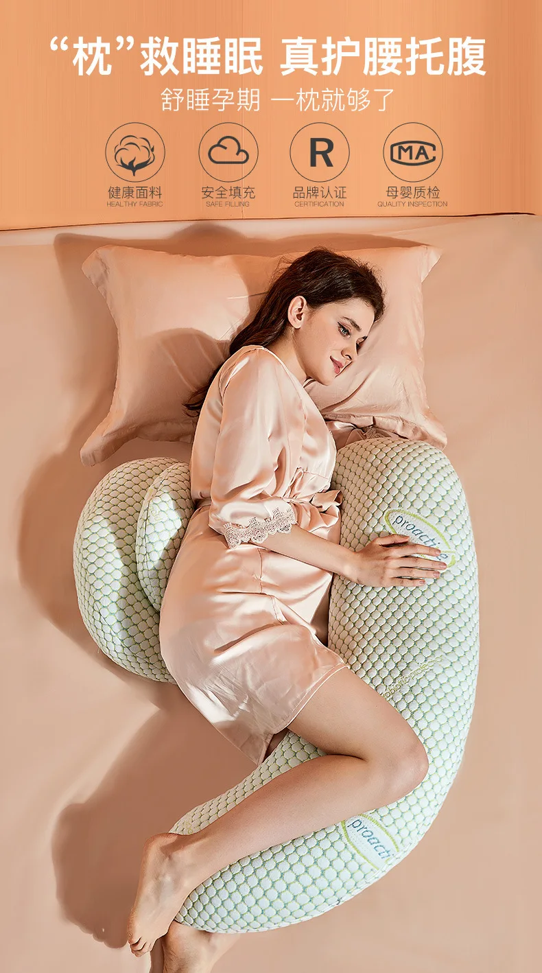 Almohada de maternidad multifuncional para embarazo y lactancia