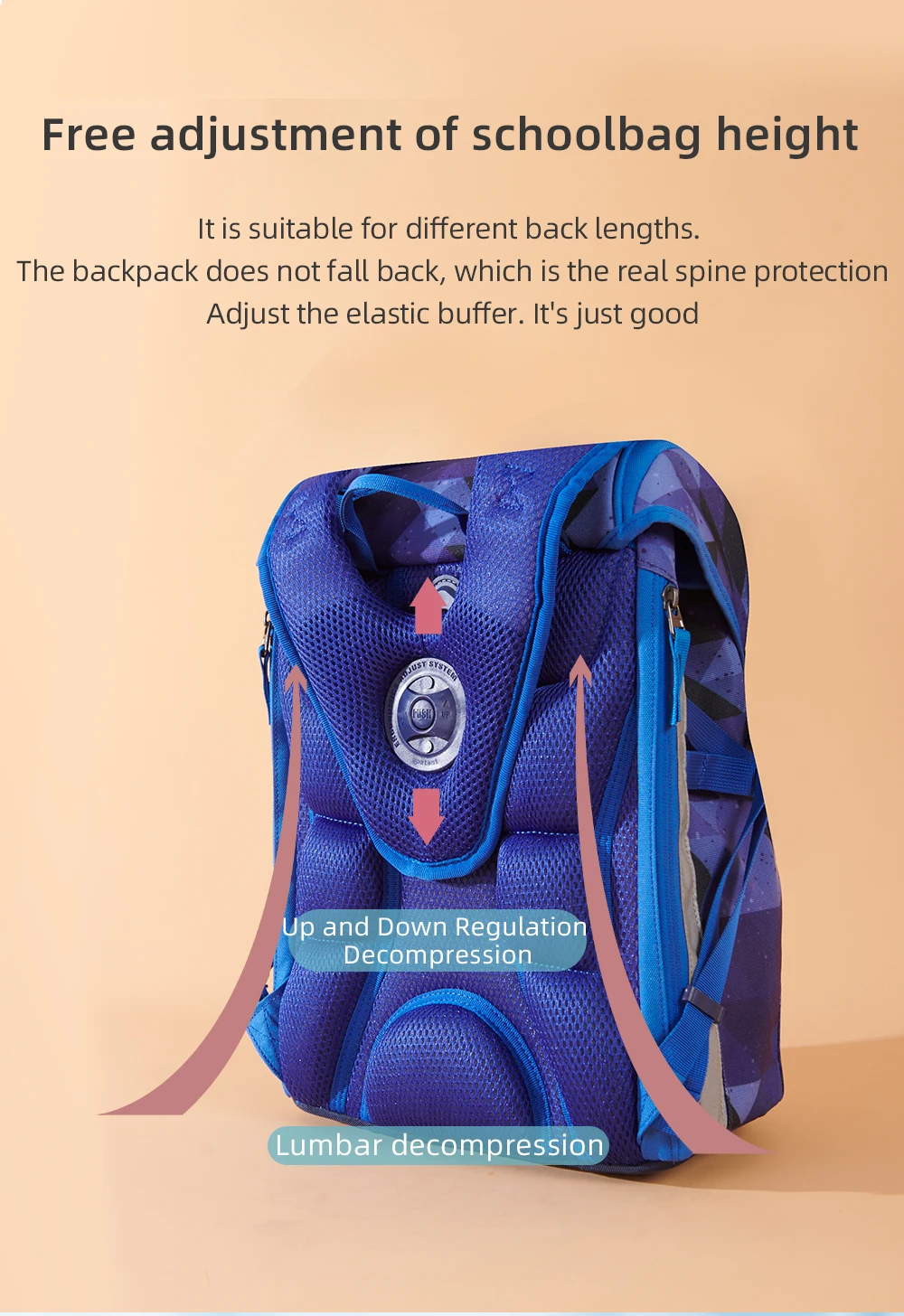 Mochila Sunveno vista frontal