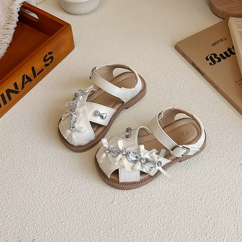 Zapatos de princesa con lazo para niña – estilo de fiesta - imagen 5