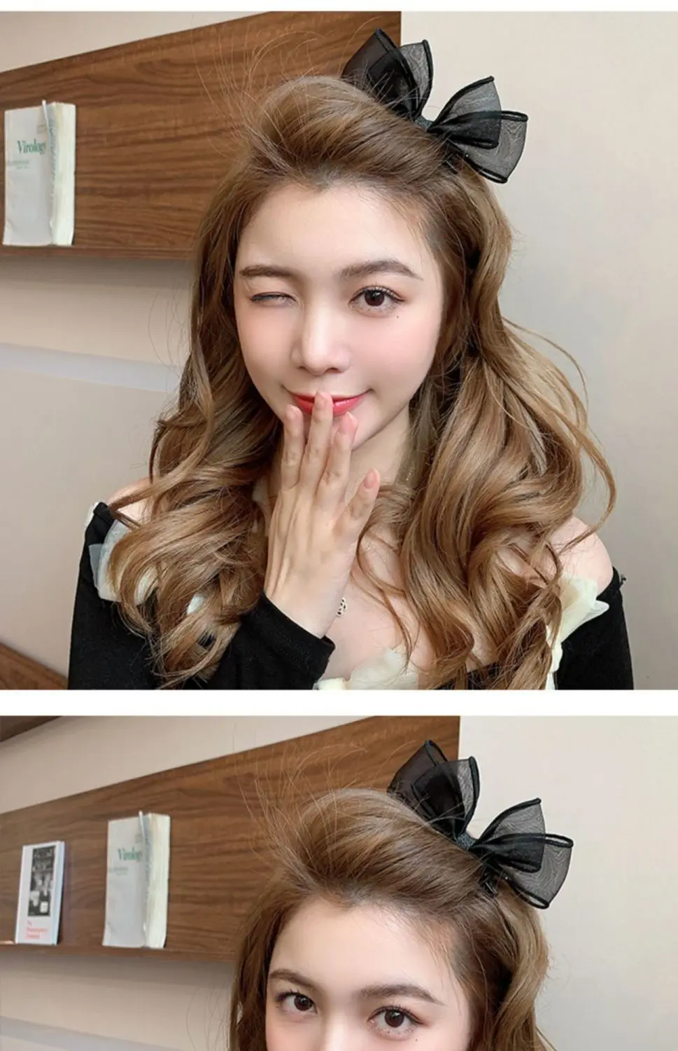Clips de pelo infantiles en contexto