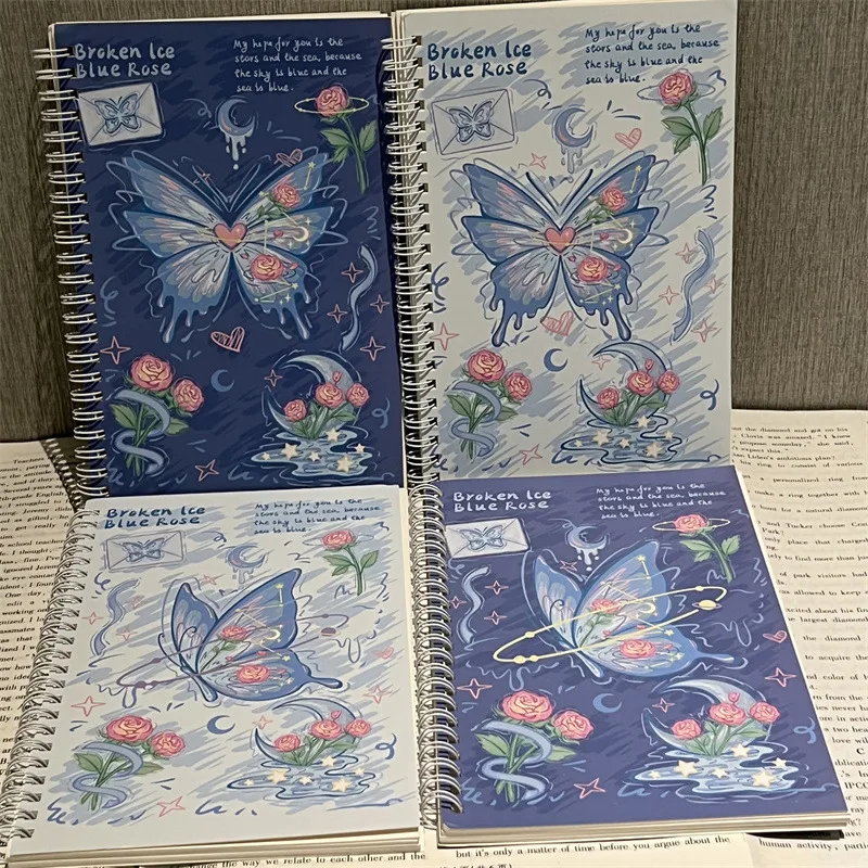 Mini Bloc Cuaderno A5 de bocetos – hojas lisas, formato portátil - imagen 5