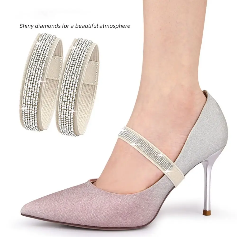 Zapatos de tacón para niñas con purpurina y tiras ajustables - imagen 5