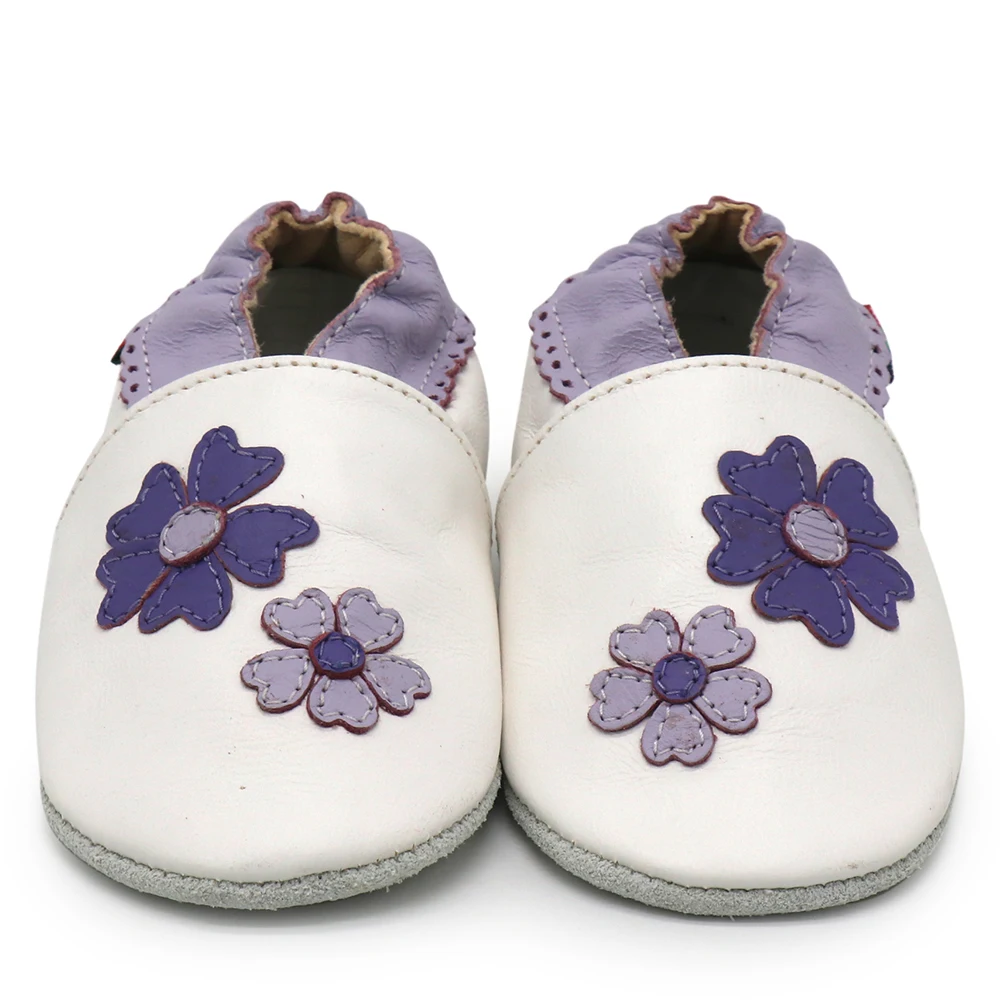 Carozoo zapatos infantiles en piel de oveja para primeros caminantes - imagen 4