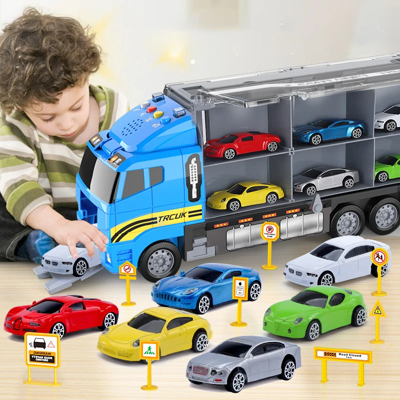 Camión de bomberos de aleación – 6 modelos de juguete para niños - imagen 5