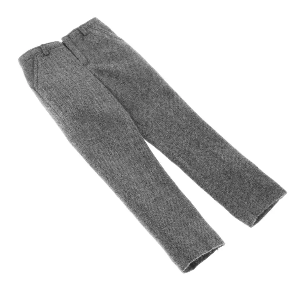 Pantalones clásicos para muñeco de acción masculino, estilo retro - imagen 5