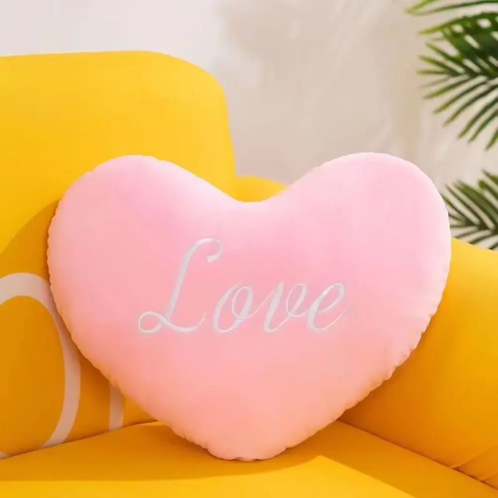 Corazón decorativo rosa suave para San Valentín y cumpleaños - imagen 3