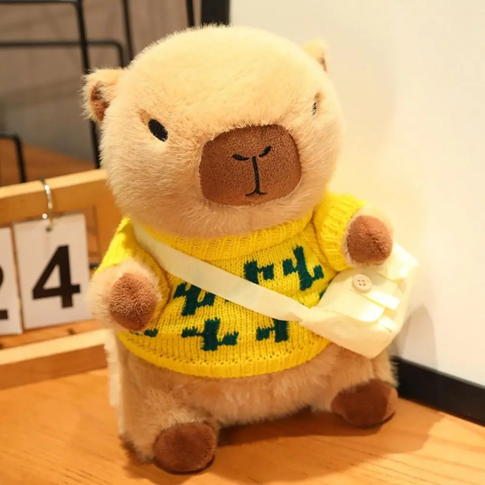 Ropa para muñeco capibara – Suéter de moda estilo dibujos animados - imagen 3