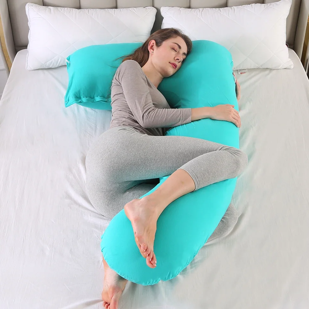 Almohada de algodón materna doble uso para descanso y siesta - imagen 3