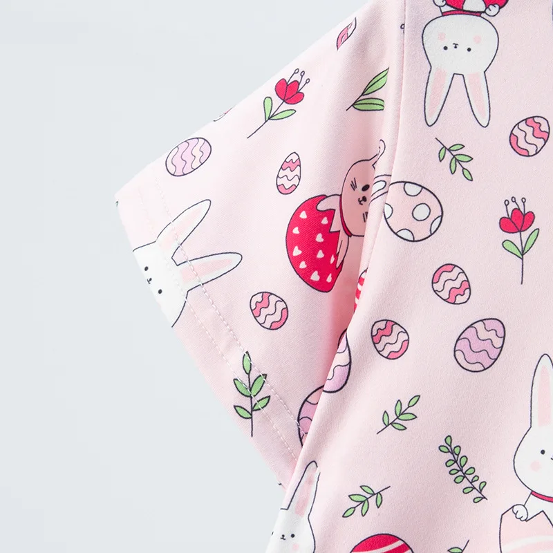 Pijama de verano infantil con pantalón corto y dibujos - imagen 5