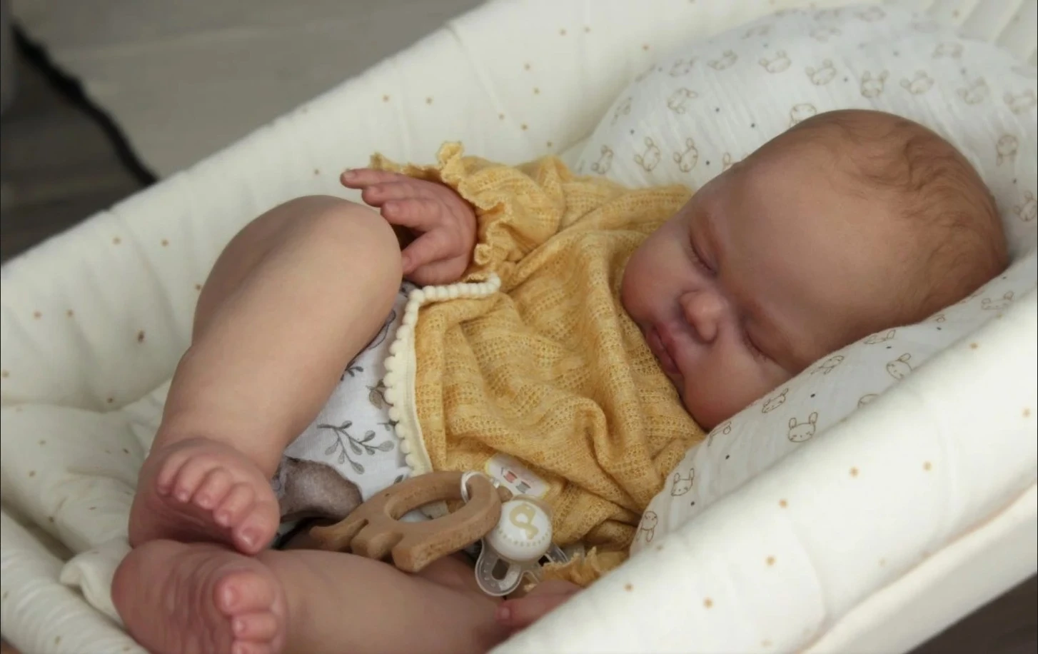Kit reborn NPK para hacer muñeca a mano, tacto suave - imagen 5