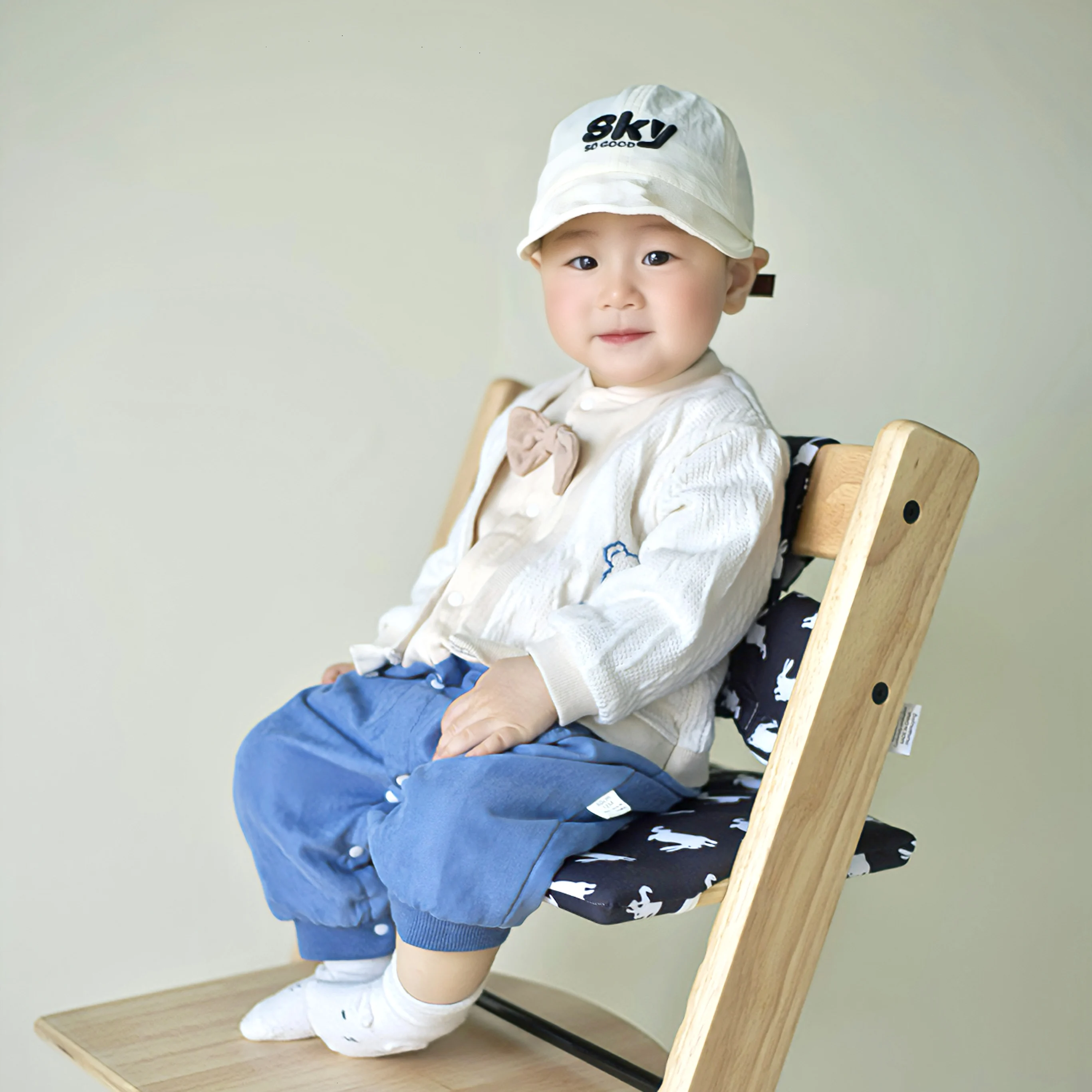 Cojín infantil diseño osito para silla alta