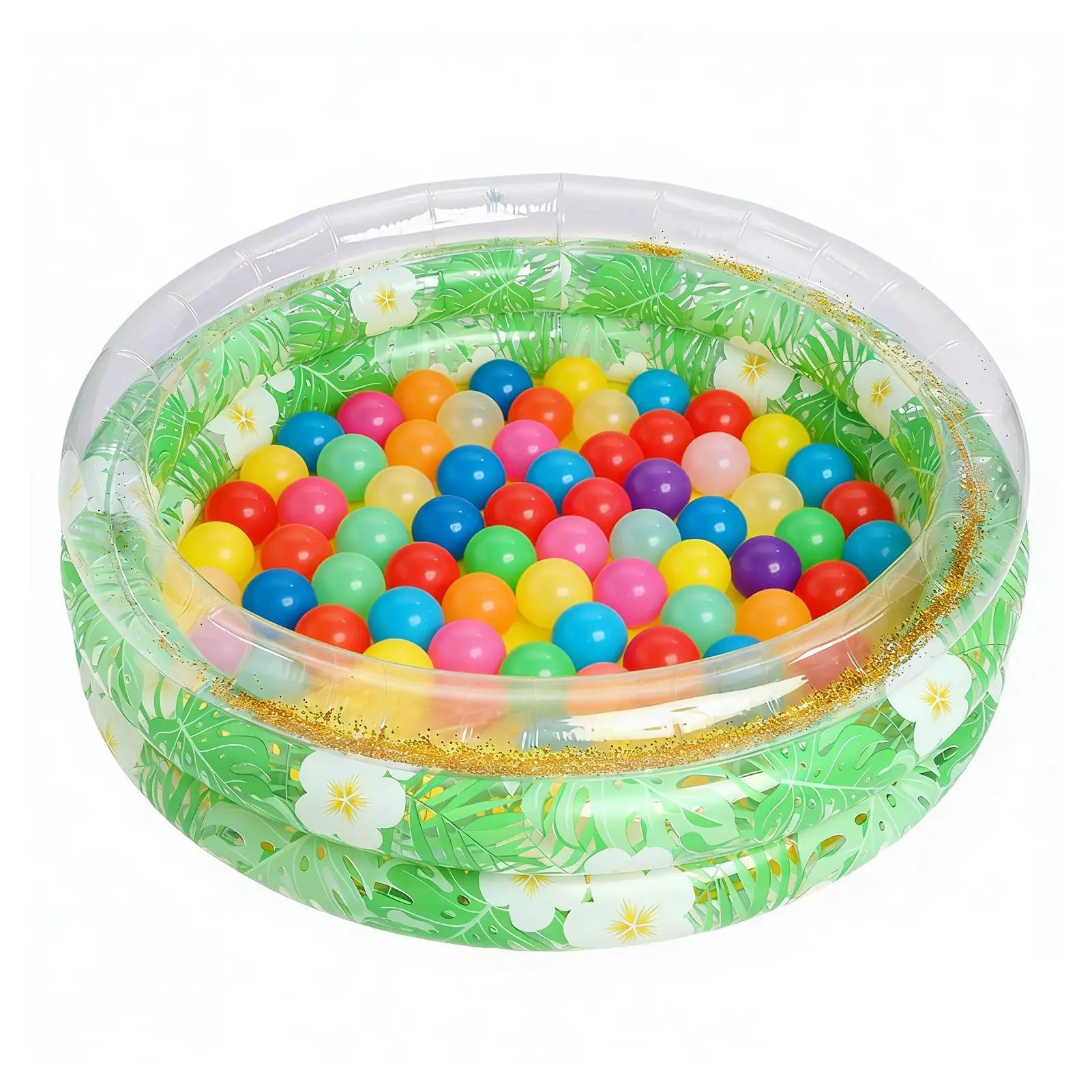 Piscina infantil hinchable redonda de PVC para jardín y patio - imagen 4