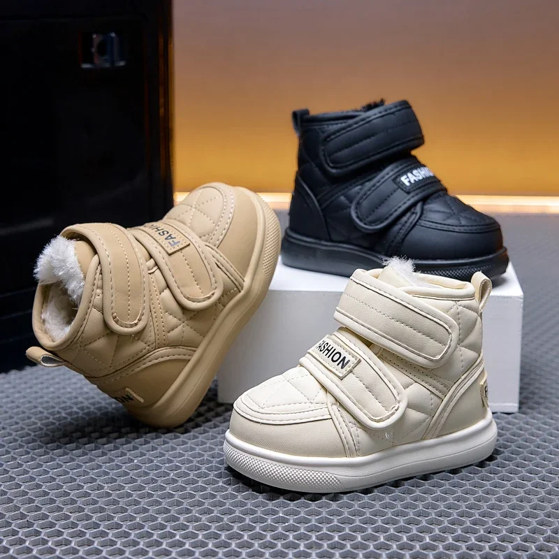 Botas de invierno resistentes para niños pequeños
