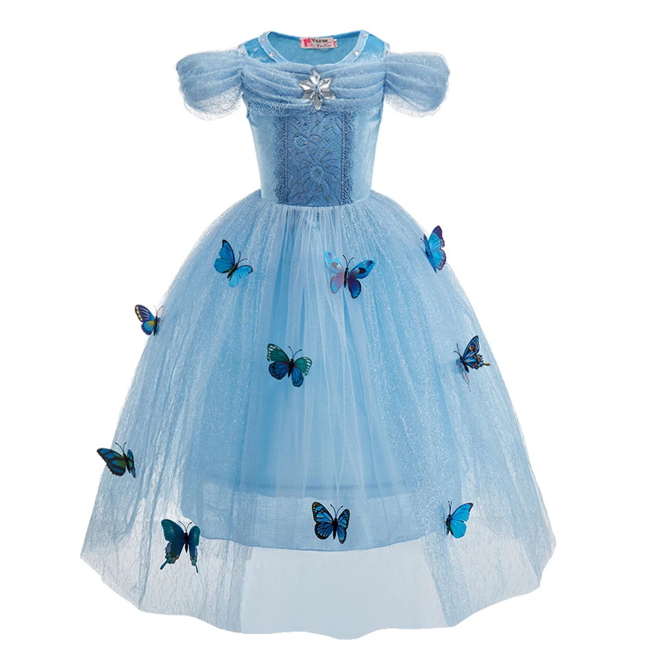 Vestido de princesa con lentejuelas para niña – Fiesta de Carnaval - imagen 2