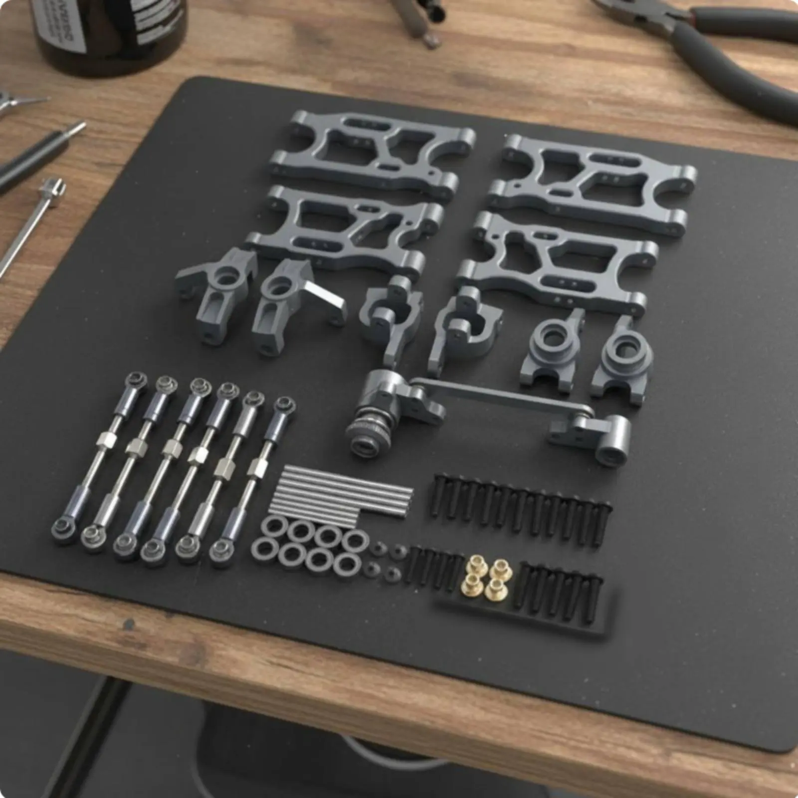 Kit amortiguadores de aluminio para coche RC teledirigido - imagen 5