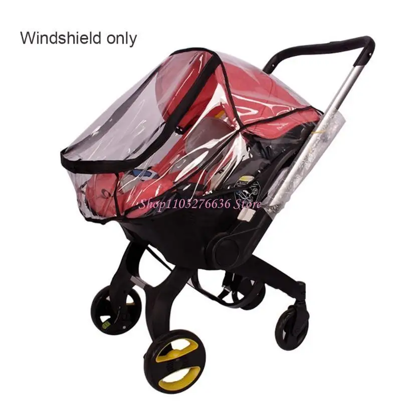 Funda de lluvia para carrito Bunin transparente impermeable - imagen 5