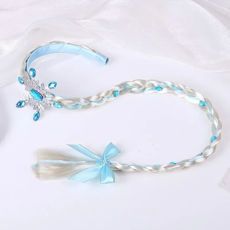 Corona princesa para niña – Diadema suave con aro de cabeza - imagen 3