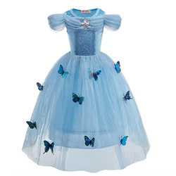 Disfraz de Cenicienta para niña – Estilo Princesa