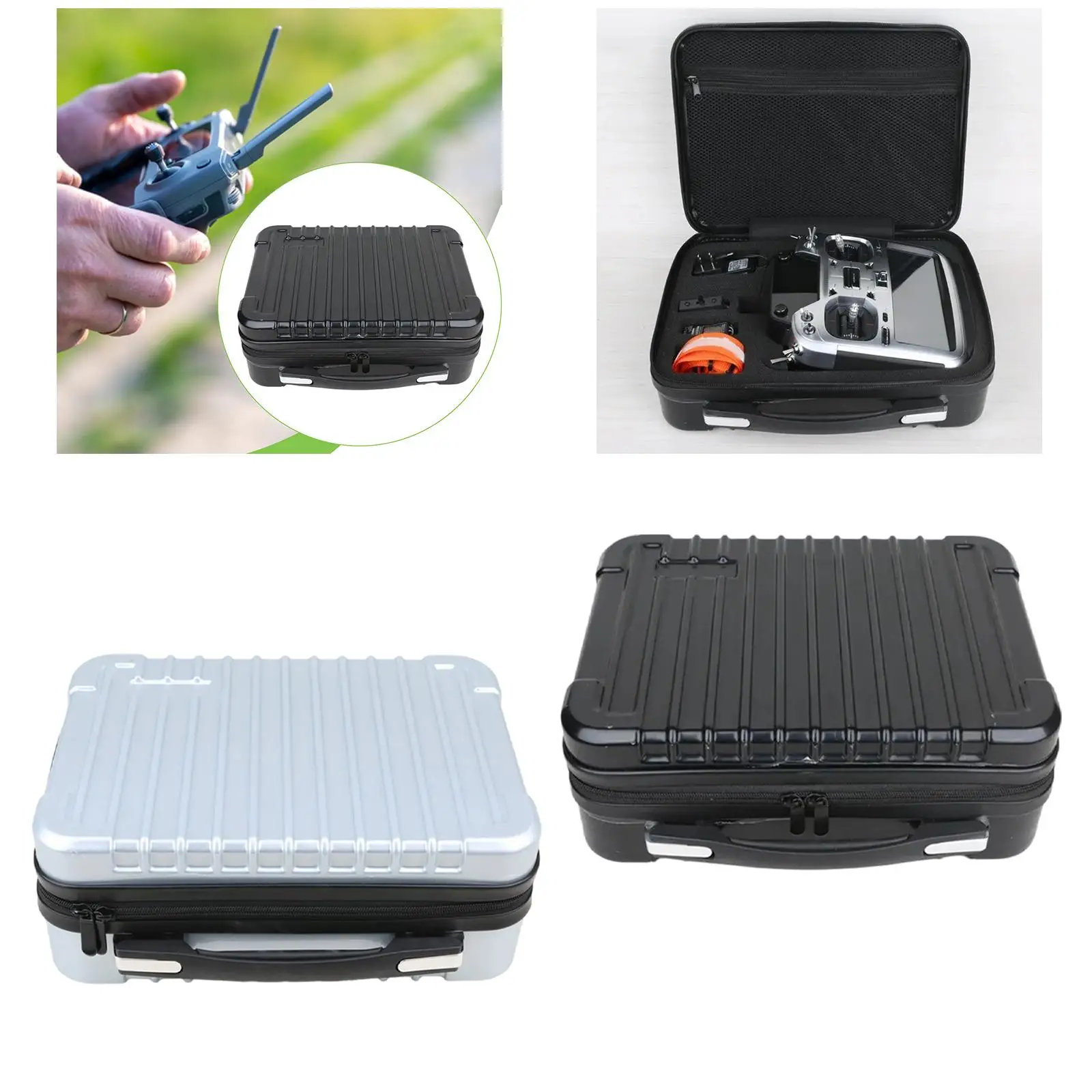 Funda de transporte para emisora RC de avión con cremallera - imagen 3