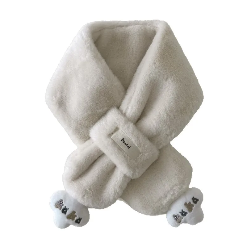 Bufanda invierno niños térmica suave para bebés – Protector de cuello - imagen 3