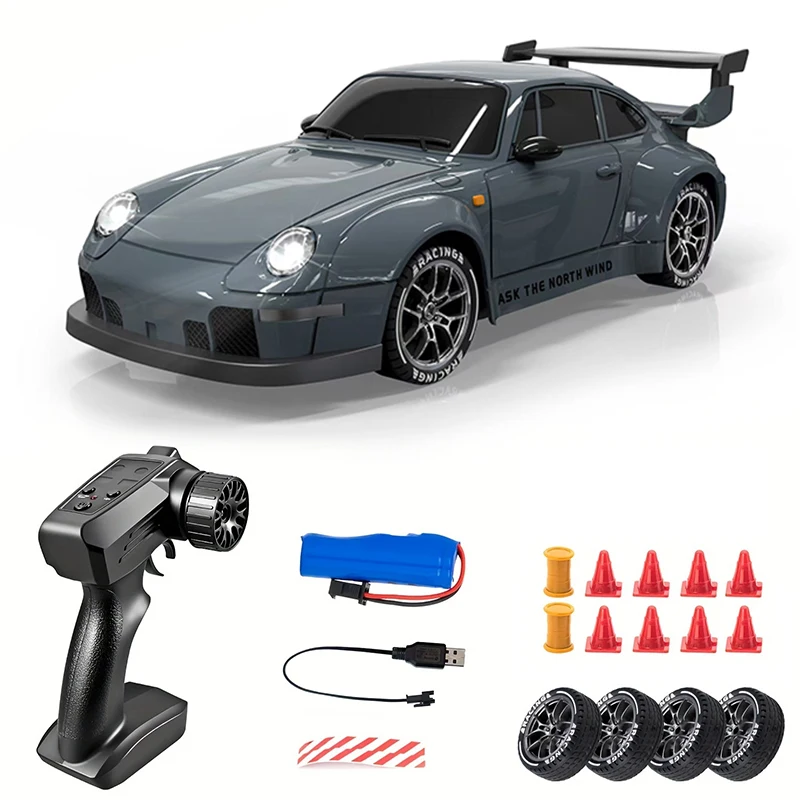 Coche teledirigido de carreras para niños con control por radio - imagen 2