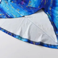 DXTON vestido de princesa sin mangas degradado línea A para niña