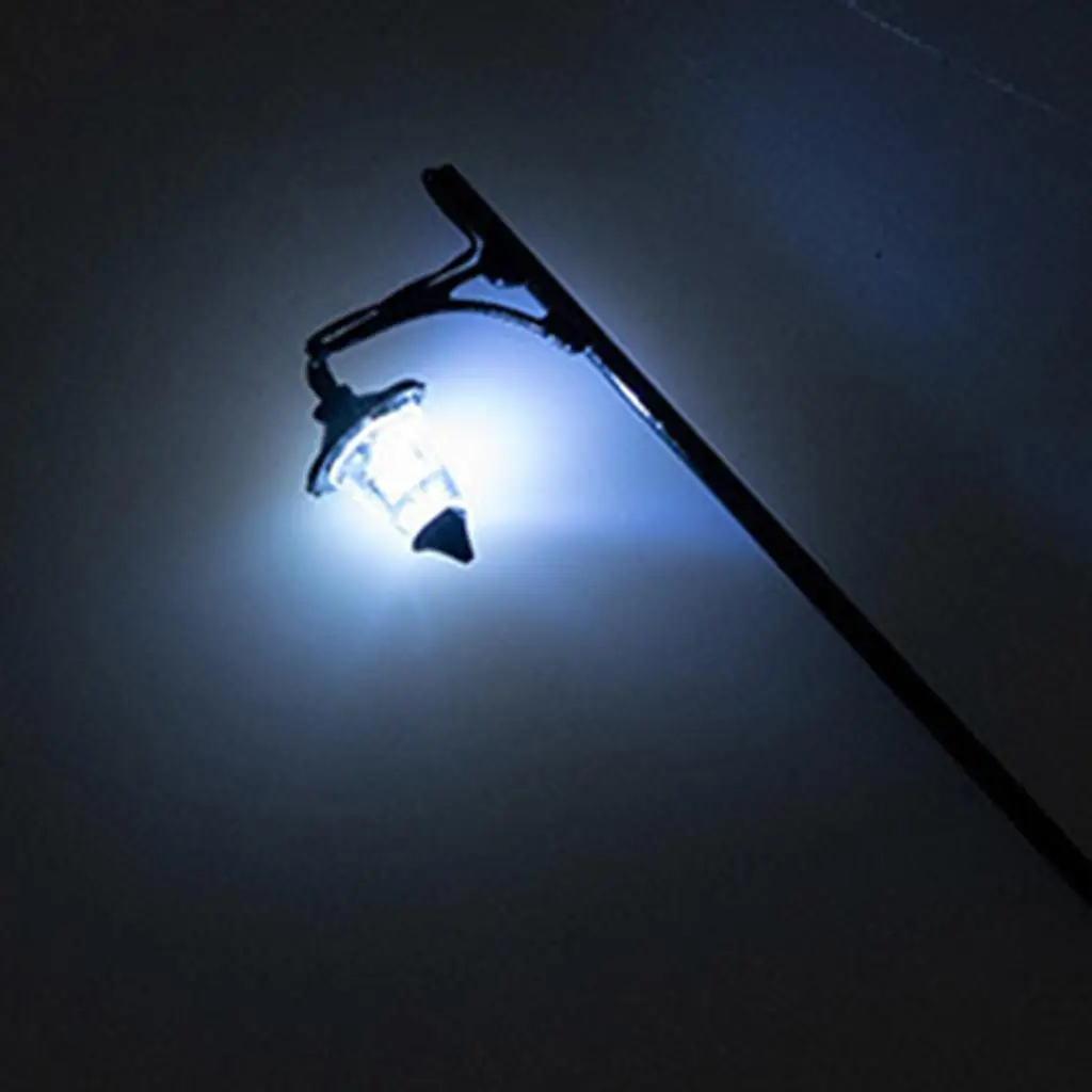 Lámpara de tren LED blanca para micromodelismo y decoración - imagen 3