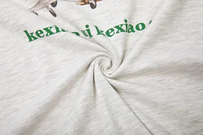 Camiseta de maternity con estampado de conejo y oso