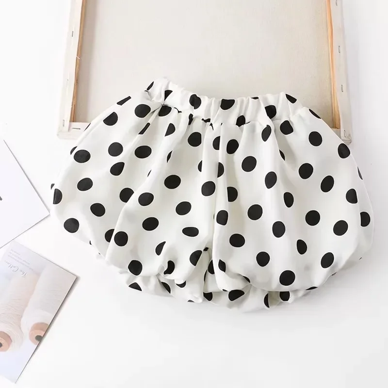 Pantalones cortos de doble capa para niña – Estilo coreano