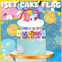 Bandera para tarta de ositos cariñosos para babyshower