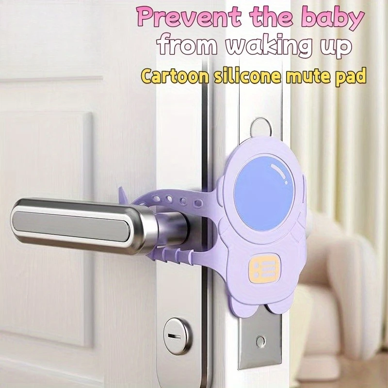 Protector antipuerta Babyproof – Silenciador de clics para nursery - imagen 3