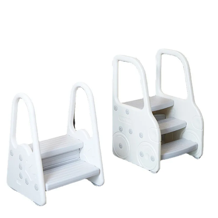 Taburete escalonado infantil para baño y lavado de pies seguro - imagen 4
