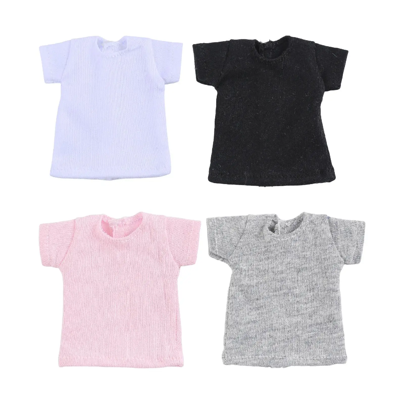 Ropa para muñecas: camiseta corta mini de tela resistente - imagen 2