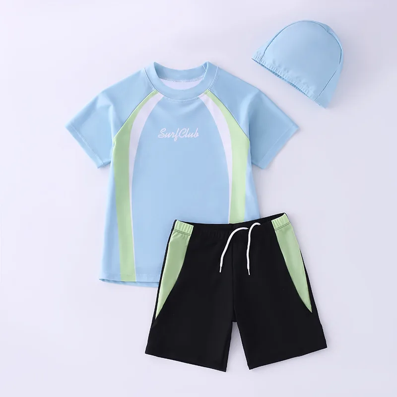 Trajes de baño infantiles con protección solar y secado rápido