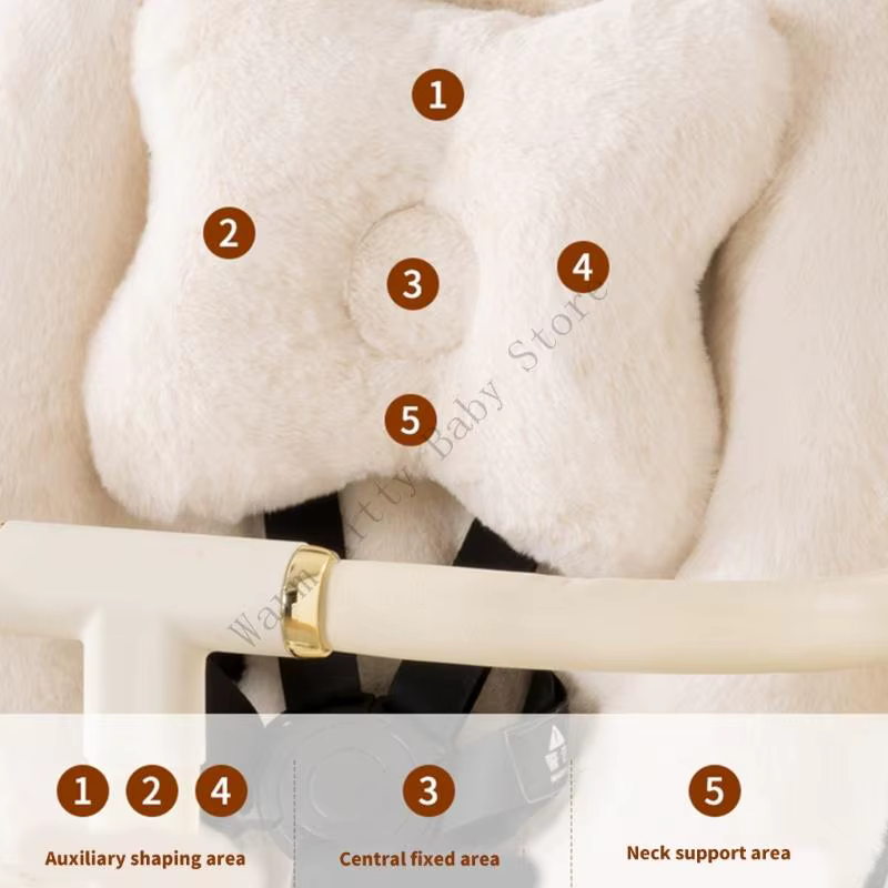 Cojín universal para cochecito de bebé – Almohada adaptable y cómoda - imagen 2