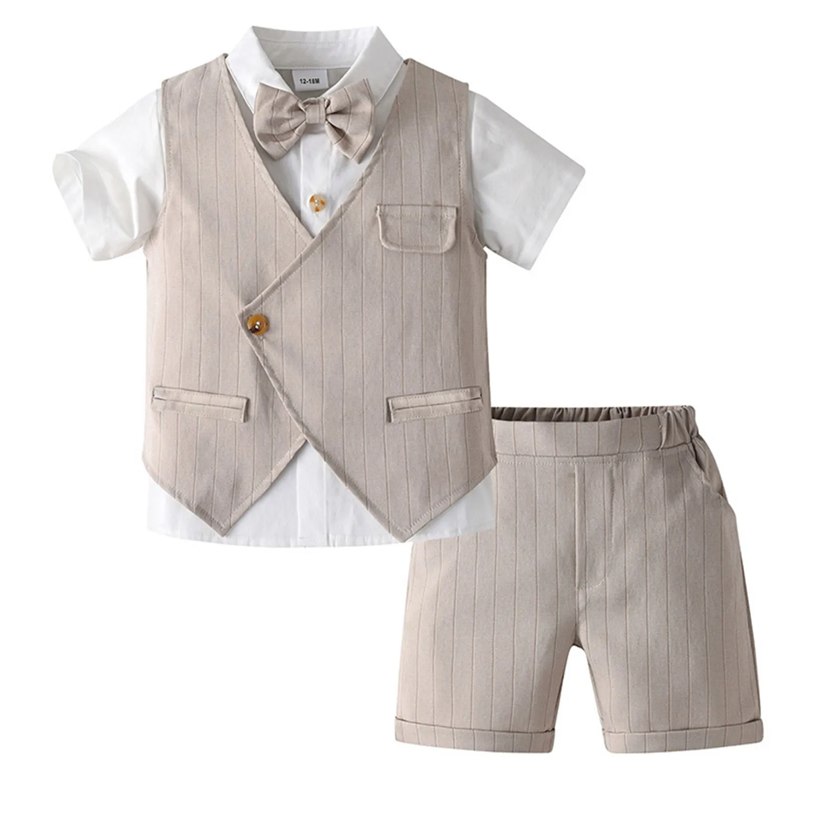 Conjunto bebé estilo caballero - frontal
