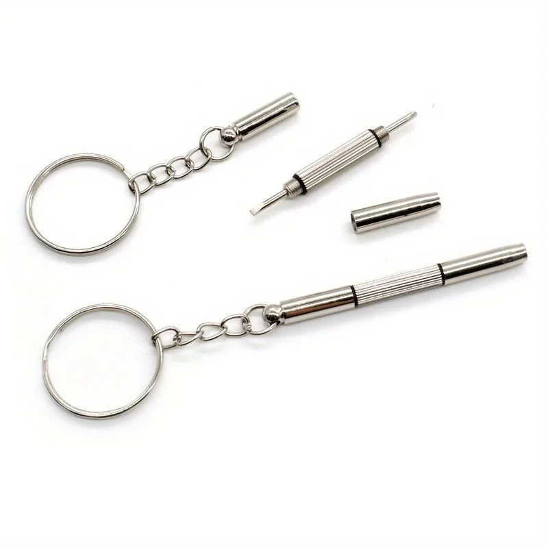 Destornilladores para gafas de acero inoxidable con llavero - imagen 5