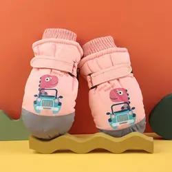 Guantes de esquí impermeables para niños – Manoplas cálidas de invierno