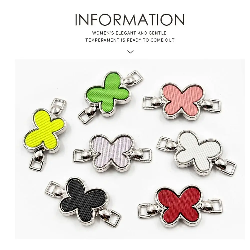 Clips para cordones de zapatos con mariposa – sin atar, removibles - imagen 2