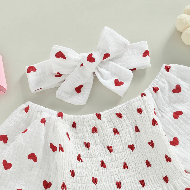 Diadema a juego pelele San Valentín