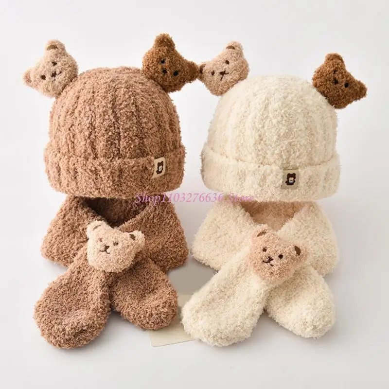 Gorro infantil de felpa – Cálido y suave para bebé y niño - imagen 5