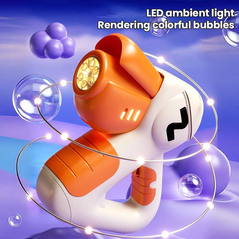 Máquina eléctrica de burbujas con forma de pato para niños - imagen 3