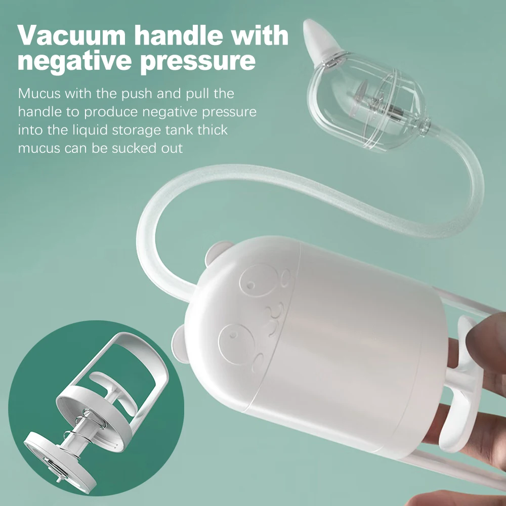Aspirador nasal de mano para bebé con succión suave - imagen 5