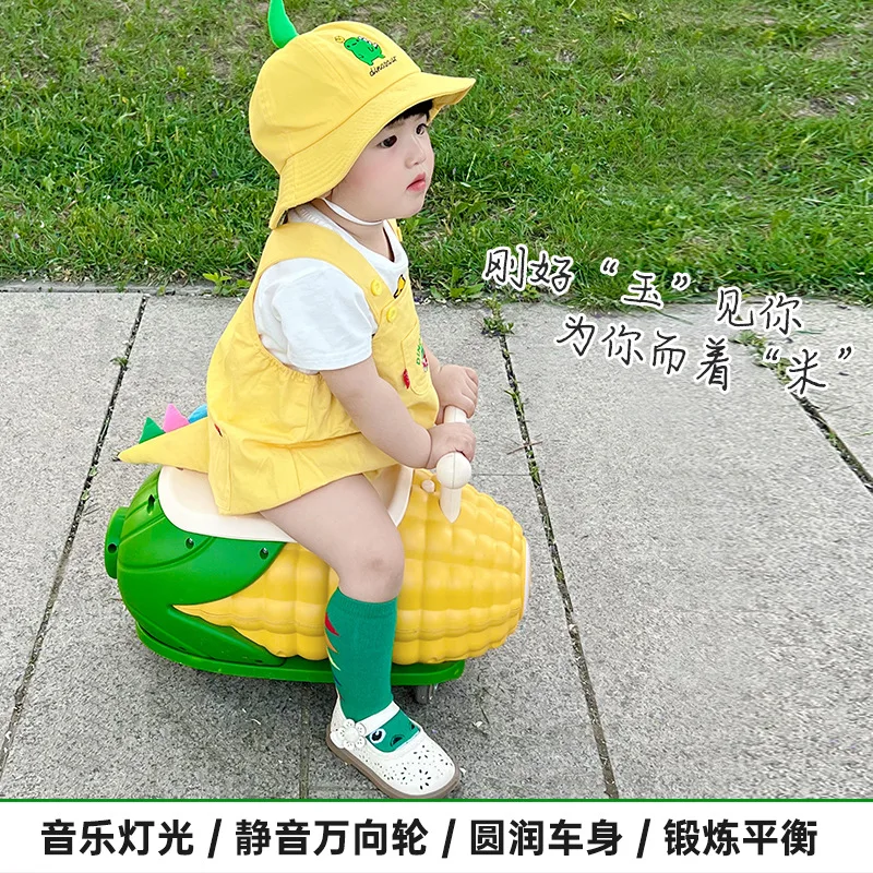 Peanut Twist Glide: andador infantil de ruedas con música suave - imagen 5
